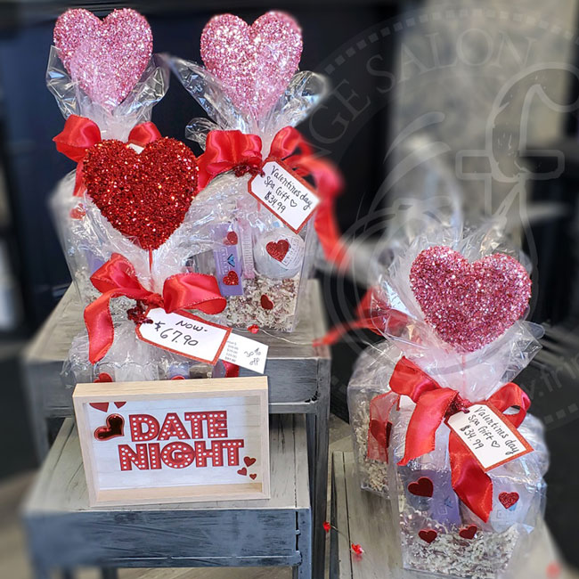Valentine's Gift Sets at Fringe Salon in Anoka