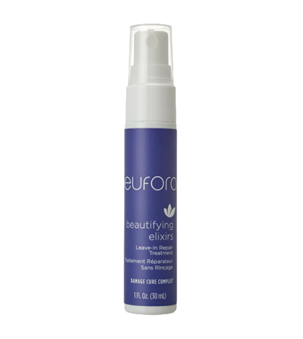 Eufora Beautifying Elixirs Leave-in Repair Treatment at Fringe Salon in Anoka, MN.