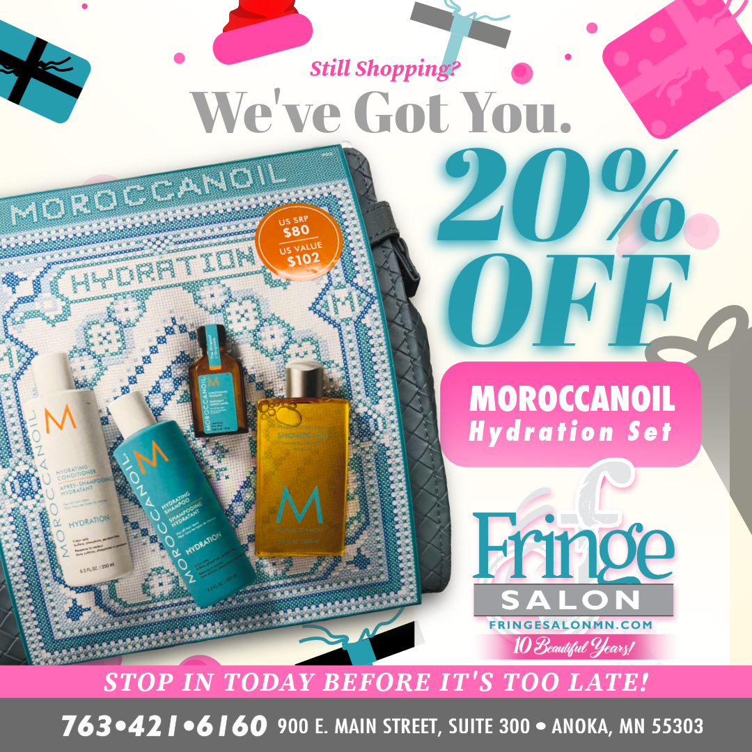 Moroccanoil Hydration Set at Fringe Salon in Anoka MN